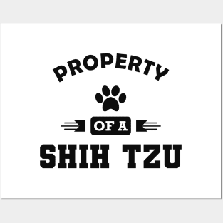 Shih Tzu Dog - Property of a shih tzu Posters and Art